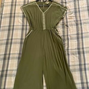 Style & Co Olive Jumpsuit